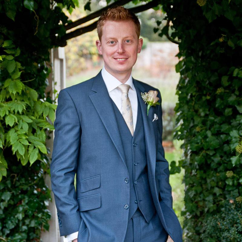 Cashmere Three Piece Wedding Suit photo