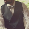 Xavier Lestourneaud Three Piece Cashmere Wool Wedding Suit