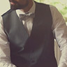 Xavier Lestourneaud Three Piece Cashmere Wool Wedding Suit