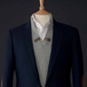 Navy Blue Blazer. 100% Cotton Shirt