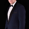 Midnight Blue Dinner Jacket (also known as a Black Tie or Tuxedo)